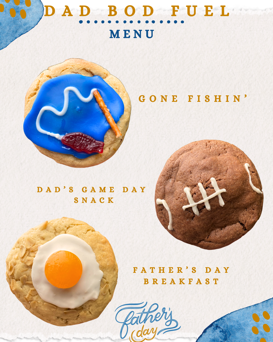 Dad Bod Fuel Menu