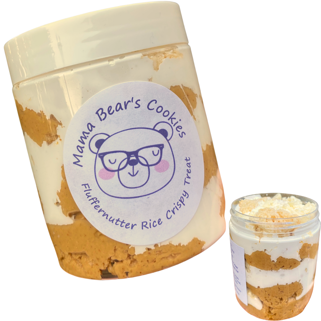 Flufflernutter Peanut Butter 8 oz Snack Jar