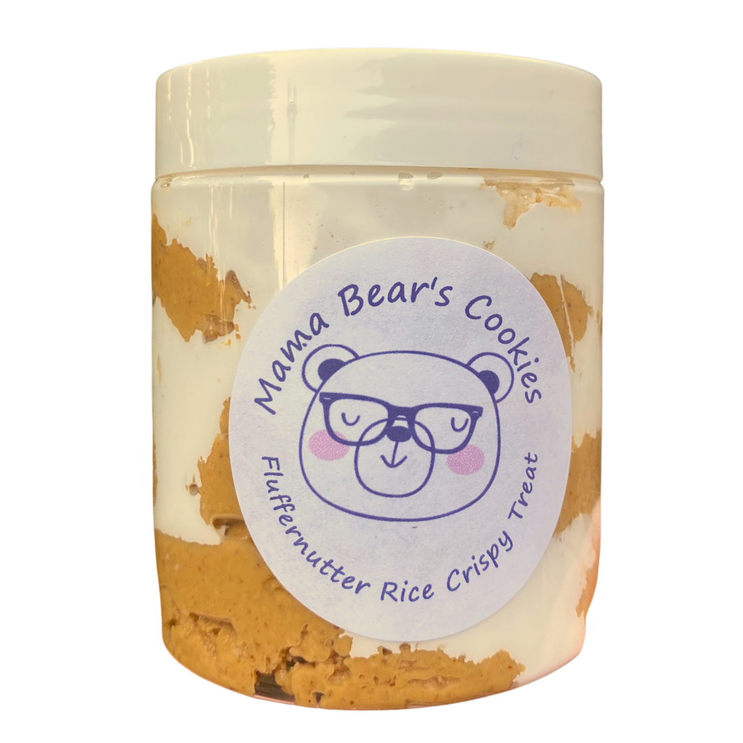 Flufflernutter Peanut Butter 8 oz Snack Jar