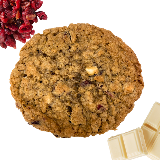 Cranberry White Chocolate Oatmeal Cookie