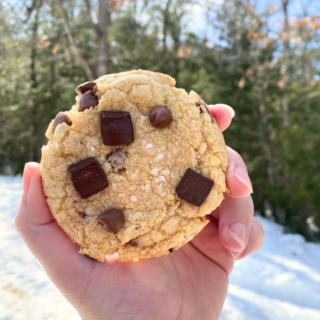 Sea Salt And Dark Chocolate Chip Cookie